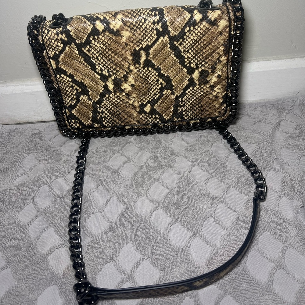 ALDO snake skin purse